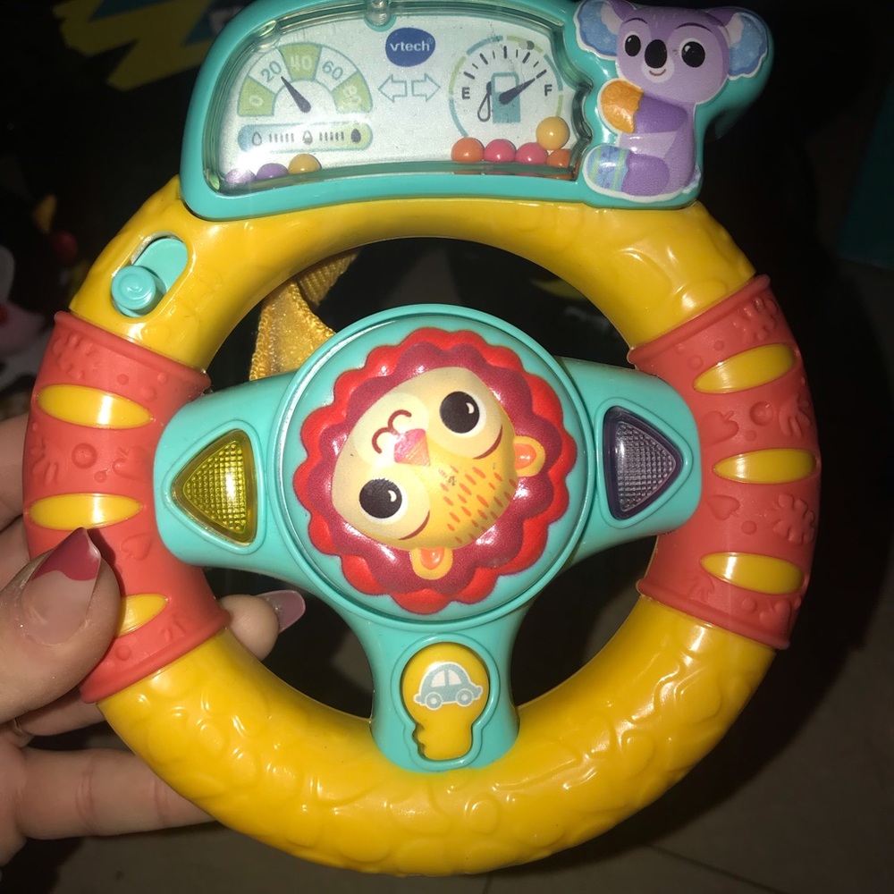 Colorful Steering Wheel Toy